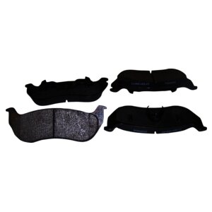 Rear Brake Pad Set for 2003-2006 Jeep TJ Wrangler w/ Rear Disc Brakes Crown Automotive-2
