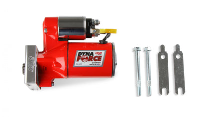 Dynaforce Starter High Torque Chevrolet Small And Big Block Straight Mount Holes MSD Ignition-6