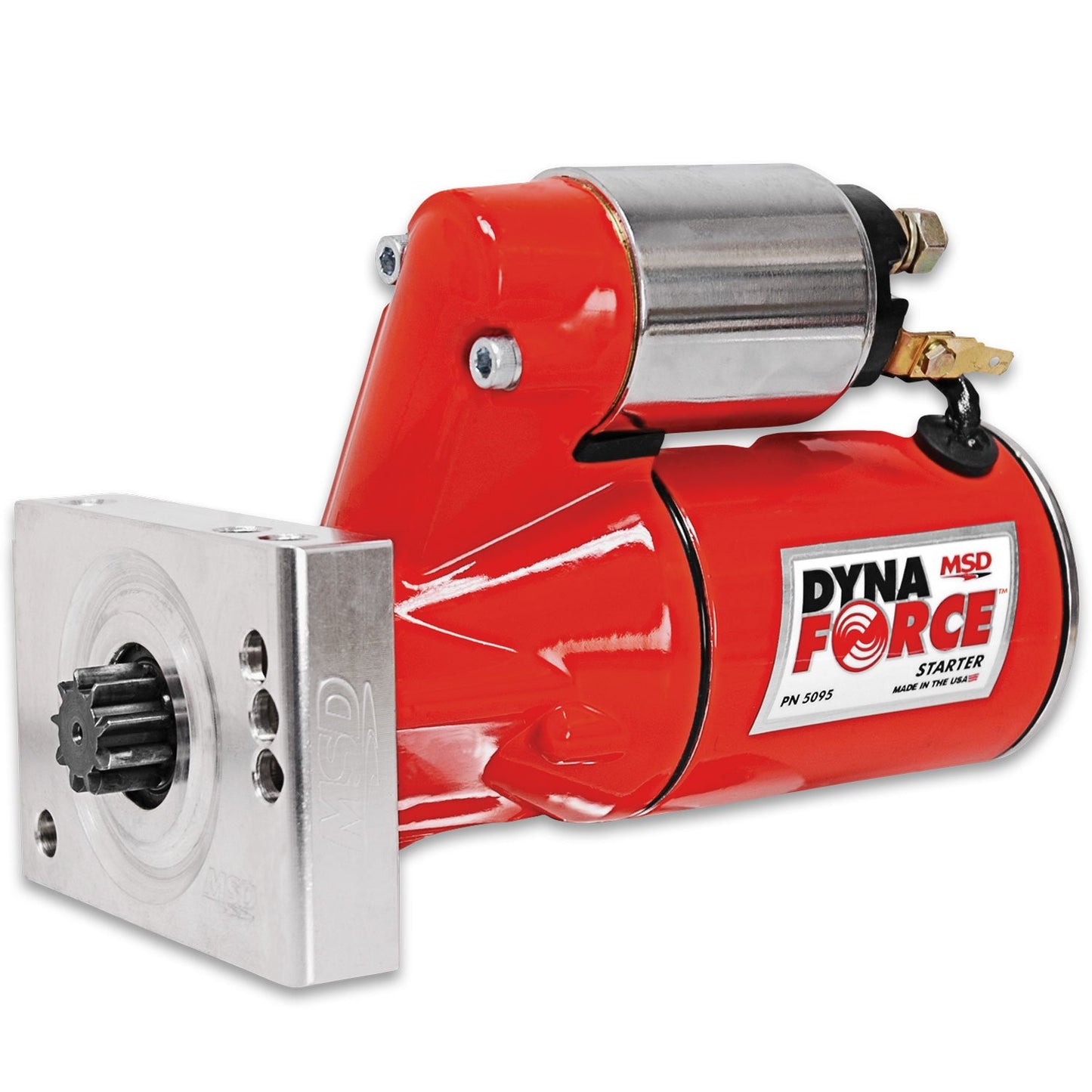 Dynaforce Starter High Torque Chevrolet Small And Big Block Straight Mount Holes MSD Ignition-5