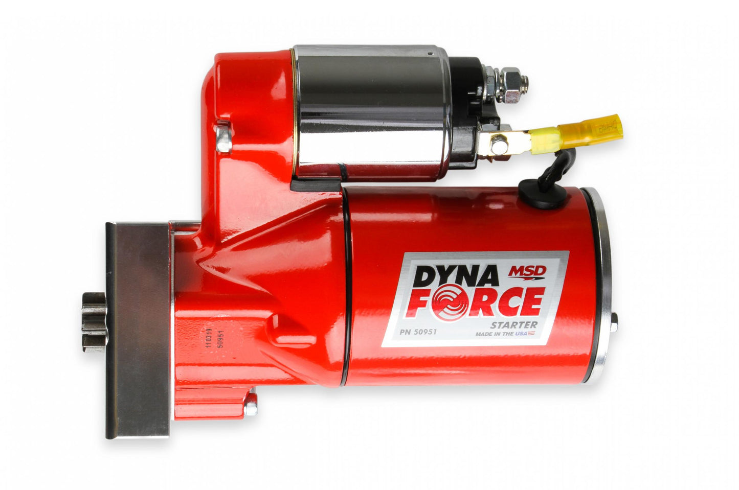 Dynaforce Starter High Torque Chevrolet Small And Big Block Staggered Mount Holes MSD Ignition-8
