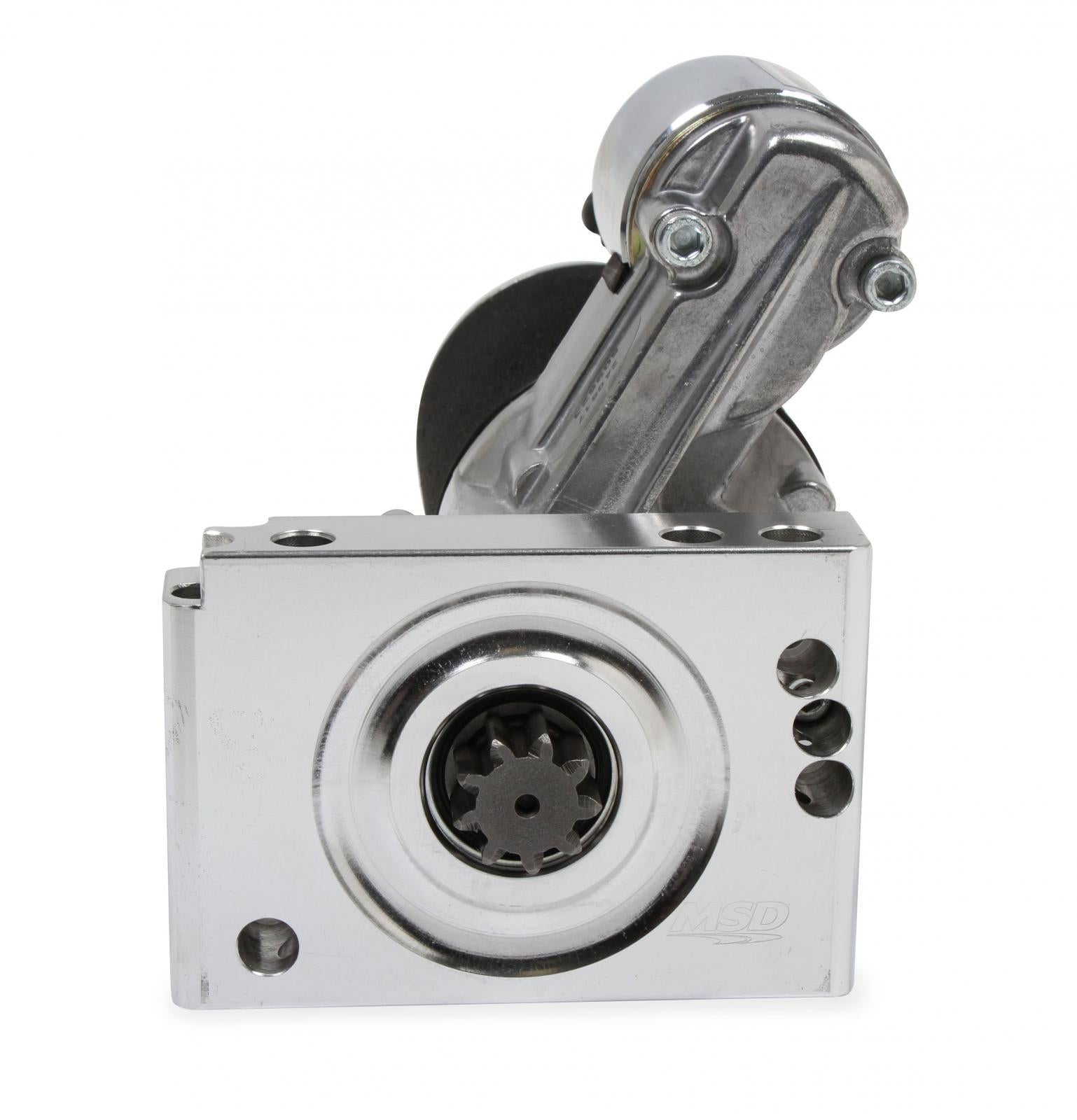 Dynaforce Starter High Speed Chevrolet Small And Big Block Straight Mount Holes MSD Ignition-1