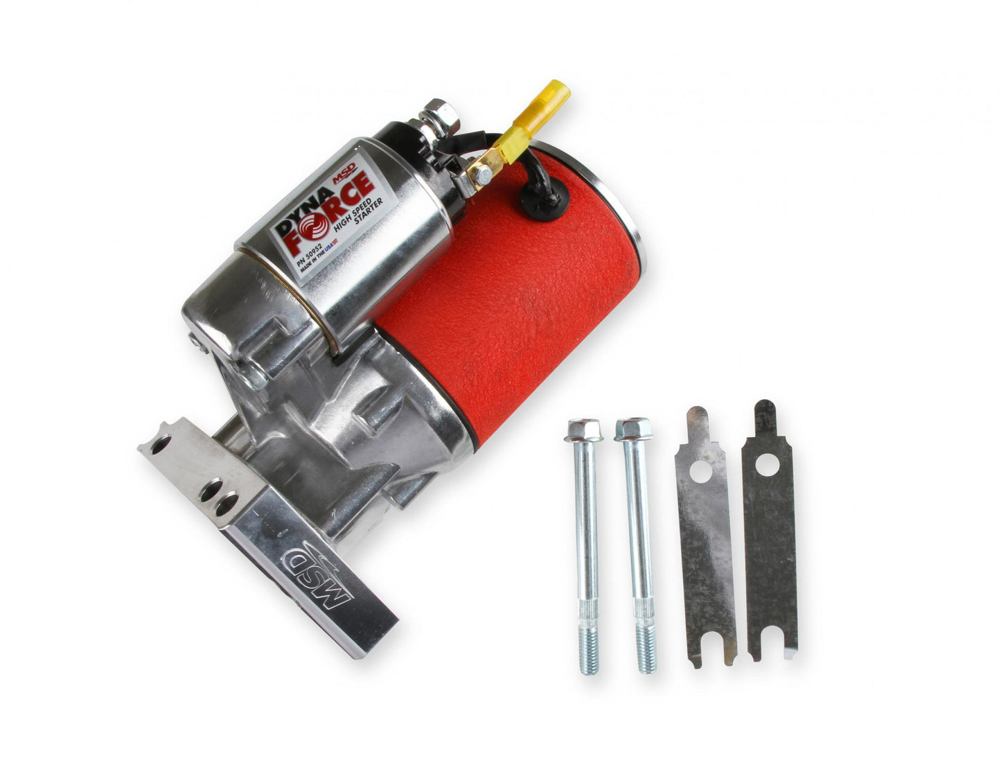 Dynaforce Starter High Speed Chevrolet Small And Big Block Straight Mount Holes MSD Ignition-7