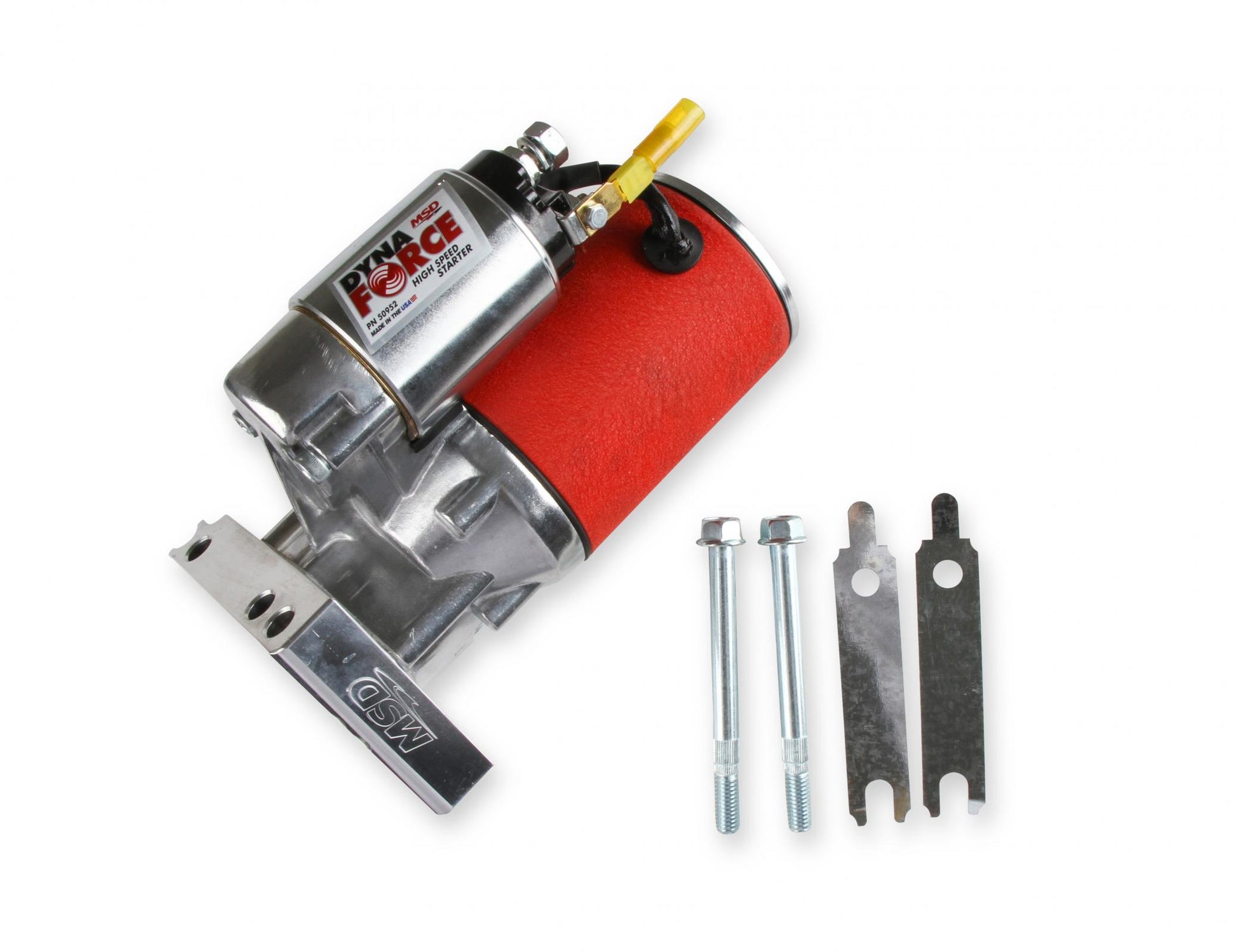 Dynaforce Starter High Speed Chevrolet Small And Big Block Straight Mount Holes MSD Ignition-7