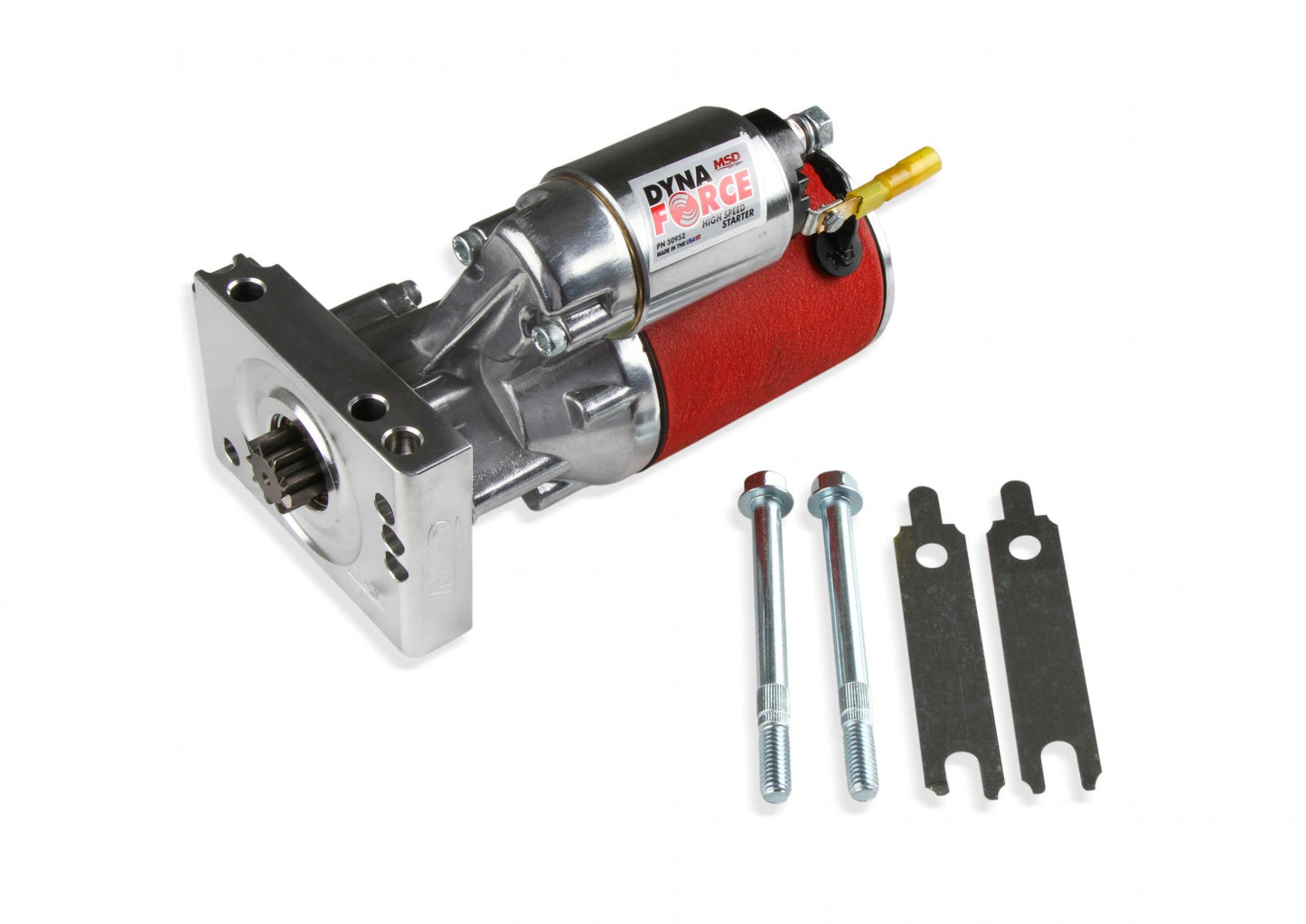 Dynaforce Starter High Speed Chevrolet Small And Big Block Straight Mount Holes MSD Ignition-8