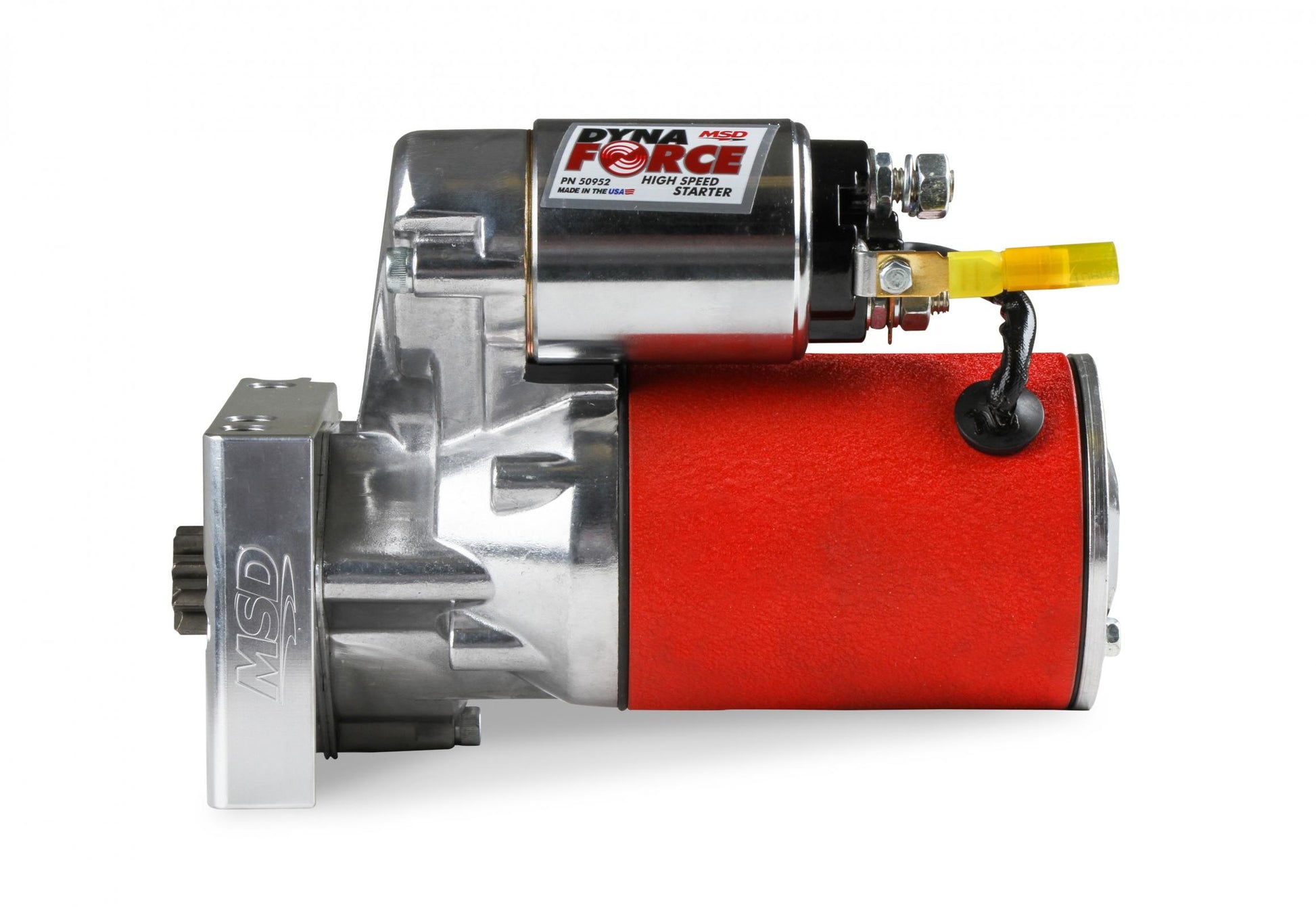 Dynaforce Starter High Speed Chevrolet Small And Big Block Straight Mount Holes MSD Ignition-13