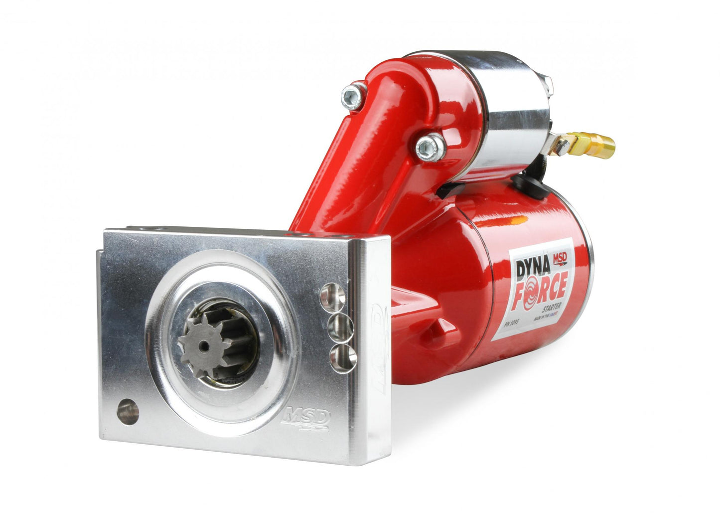 Dynaforce Starter High Torque Chevrolet Small And Big Block Straight Mount Holes MSD Ignition-11