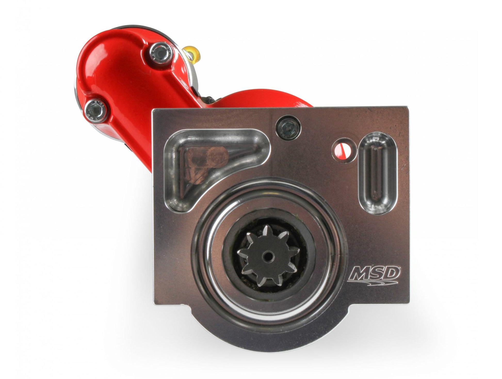 Dynaforce Starter High Torque Red Oldsmobile/Pontiac 1965-1981 V8 (Except 301) 4.4:1 Gear Reduction MSD Ignition-3