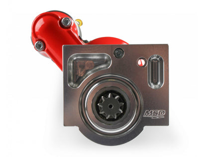 Dynaforce Starter High Torque Red Oldsmobile/Pontiac 1965-1981 V8 (Except 301) 4.4:1 Gear Reduction MSD Ignition-3