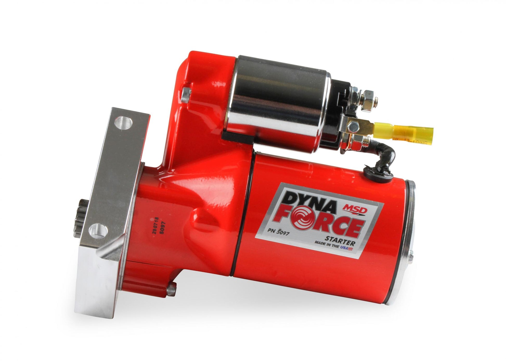 Dynaforce Starter High Torque Red Oldsmobile/Pontiac 1965-1981 V8 (Except 301) 4.4:1 Gear Reduction MSD Ignition-5