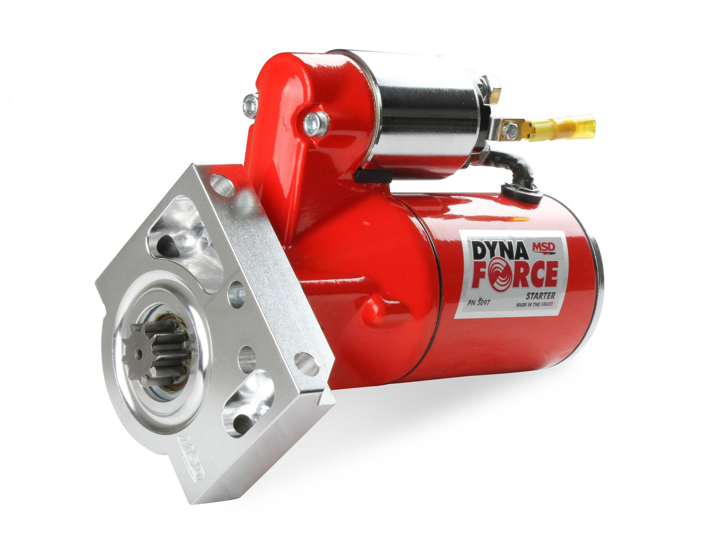 Dynaforce Starter High Torque Red Oldsmobile/Pontiac 1965-1981 V8 (Except 301) 4.4:1 Gear Reduction MSD Ignition-7
