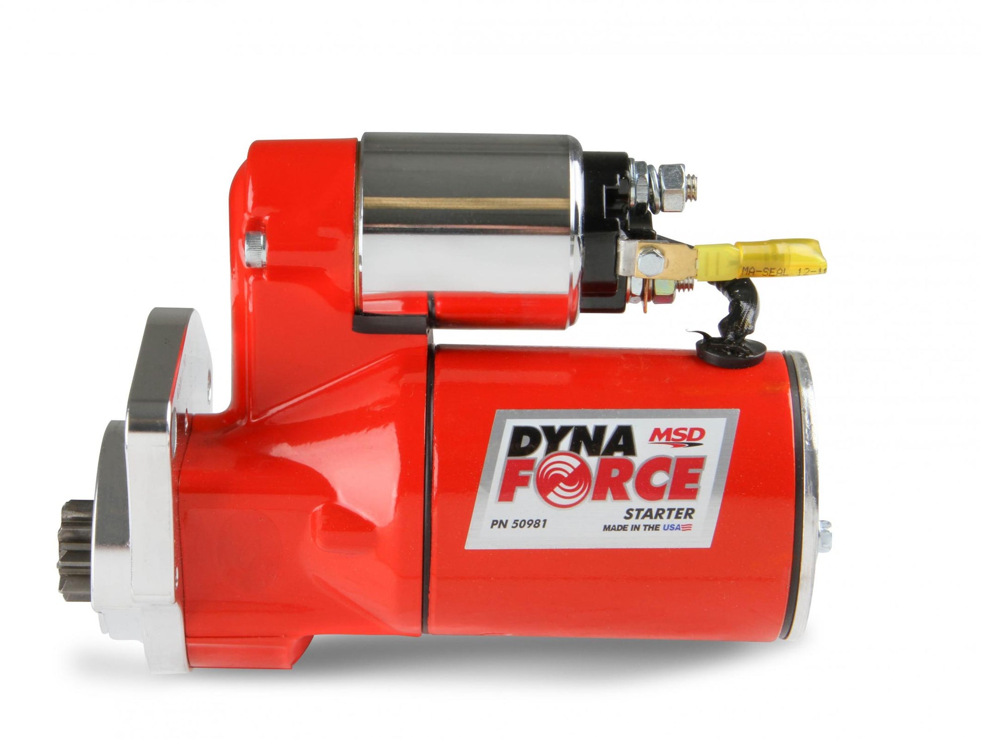 Dynaforce Starter High Torque Red Chrysler 318-440 Cubic Inch Engines 4.4:1 Gear Reduction MSD Ignition-3