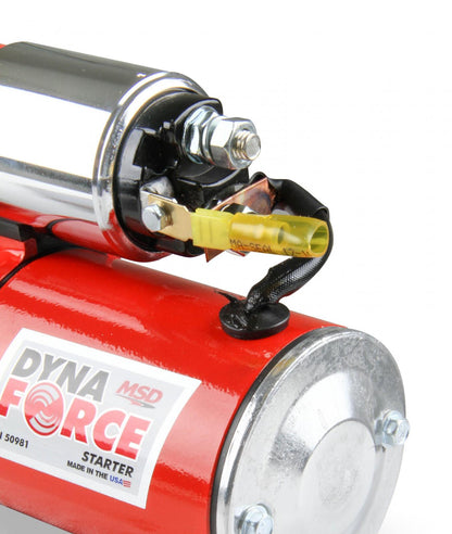 Dynaforce Starter High Torque Red Chrysler 318-440 Cubic Inch Engines 4.4:1 Gear Reduction MSD Ignition-4