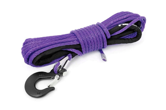 Synthetic Rope | 1/4 Inch | 50 Ft | Purple Rough Country