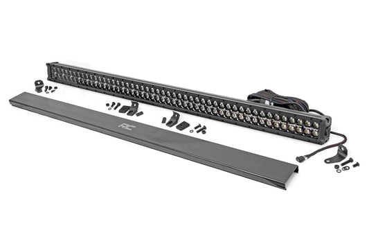 50 Inch Black Series LED Light Bar | Dual Row | Amber DRL Rough Country