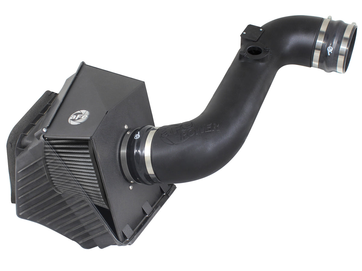 Rapid Induction Cold Air Intake System w/ Pro Dry S Filter GM Diesel Trucks 11-16 V8-6.6L (td) Lml aFe Power