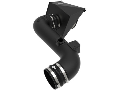 Rapid Induction Cold Air Intake System w/ Pro Dry S Filter GM Diesel Trucks 11-16 V8-6.6L (td) Lml aFe Power-2