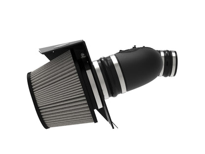 Rapid Induction Cold Air Intake System w/ Pro Dry S Filter GM Diesel Trucks 11-16 V8-6.6L (td) Lml aFe Power-3