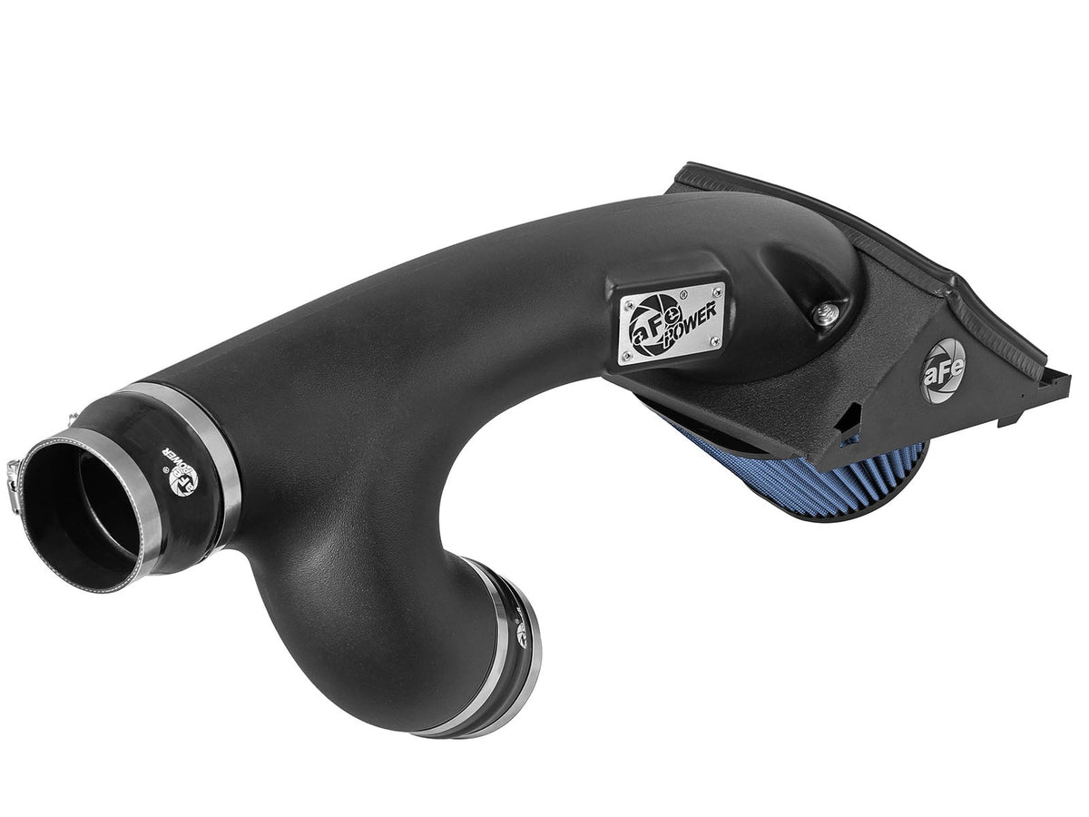 Rapid Induction Cold Air Intake System w/ Pro Dry S Filter Ford F-150 15-26 V6-2.7L (tt)/ 15-16 V6-3.5L (tt) aFe Power-2