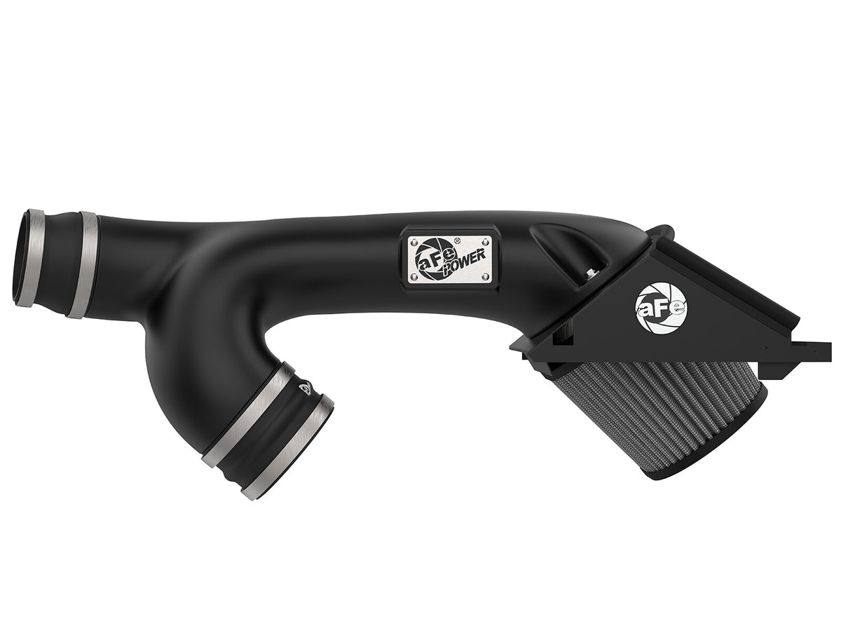 Rapid Induction Cold Air Intake System w/ Pro Dry S Filter Ford F-150/Raptor 17-20 V6-3.5L (tt)/Expedition 18-21 V6-3.5L (tt) aFe Power-1