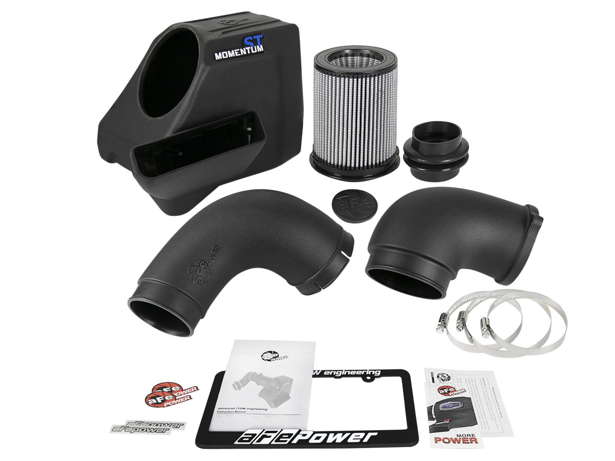 Momentum St Cold Air Intake System w/ Pro Dry S Filter Volkswagen Atlas 18-23 V6-3.6L aFe Power-5