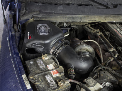 Momentum HD Cold Air Intake System w/ Pro Dry S Filter Dodge Diesel Trucks 94-02 L6-5.9L (td) aFe Power-6