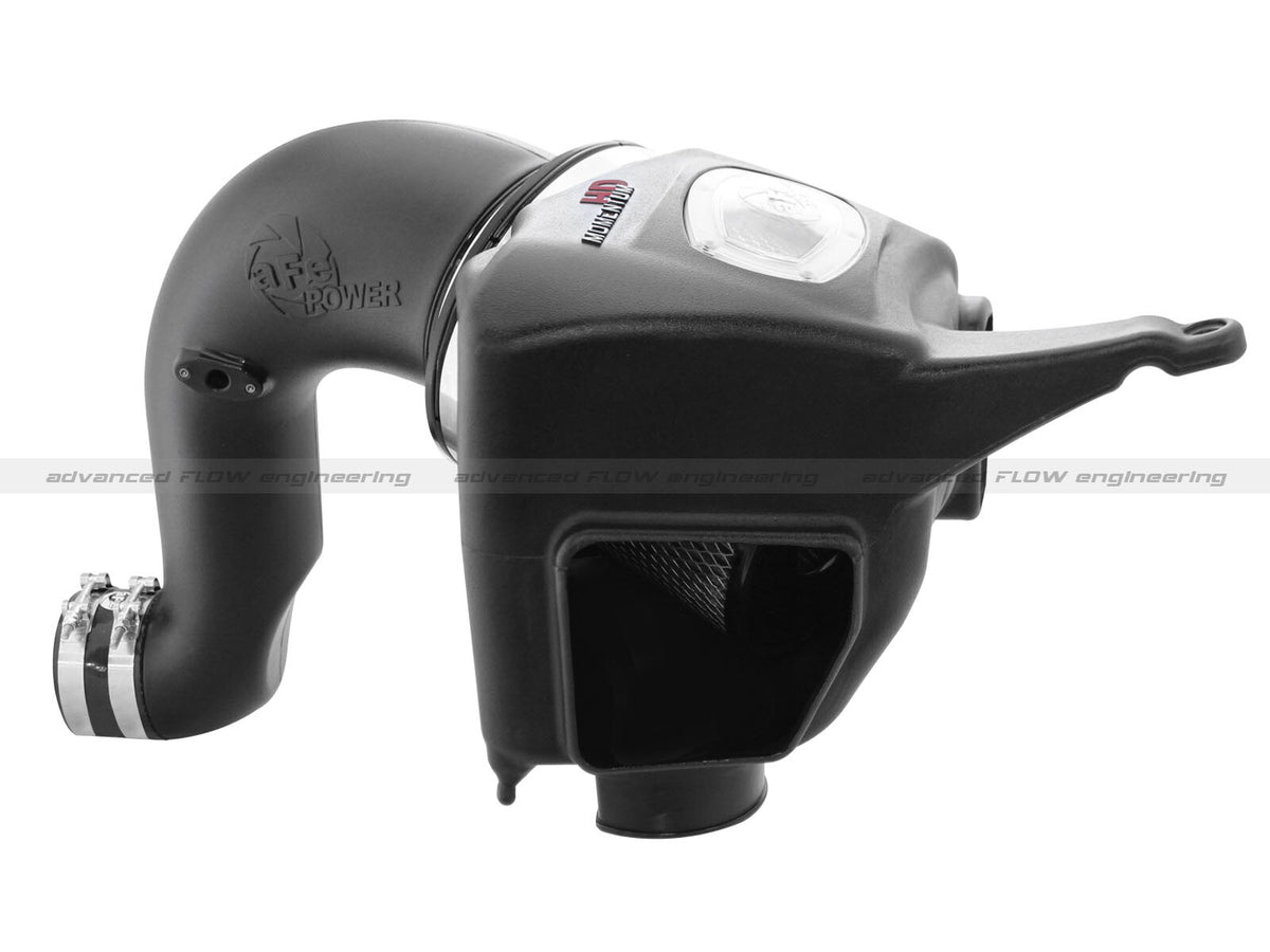 Momentum HD Cold Air Intake System w/ Pro Dry S Filter Dodge Diesel Trucks 03-07 L6-5.9L (td) aFe Power-1