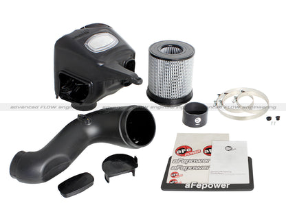 Momentum HD Cold Air Intake System w/ Pro Dry S Filter Dodge Diesel Trucks 03-07 L6-5.9L (td) aFe Power-4