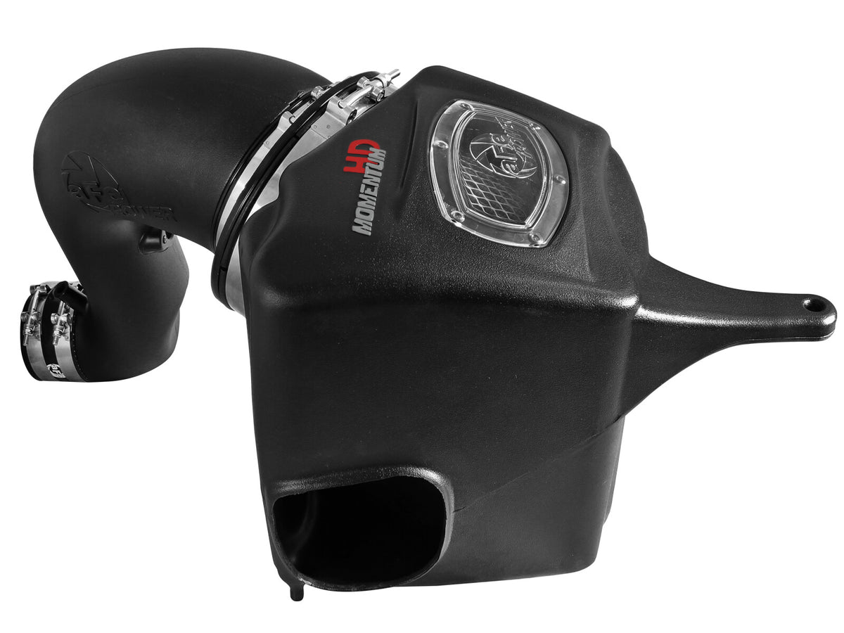 Momentum HD Cold Air Intake System w/ Pro Dry S Filter Dodge Ram Diesel Trucks 13-18 L6-6.7L (td) aFe Power-1
