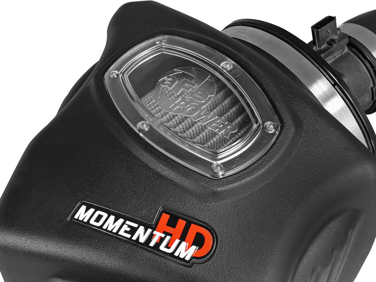 Momentum HD Cold Air Intake System w/ Pro Dry S Filter Ram 1500 EcoDiesel 14-18/1500 Classic 2019 V6-3.0L (td) aFe Power-2