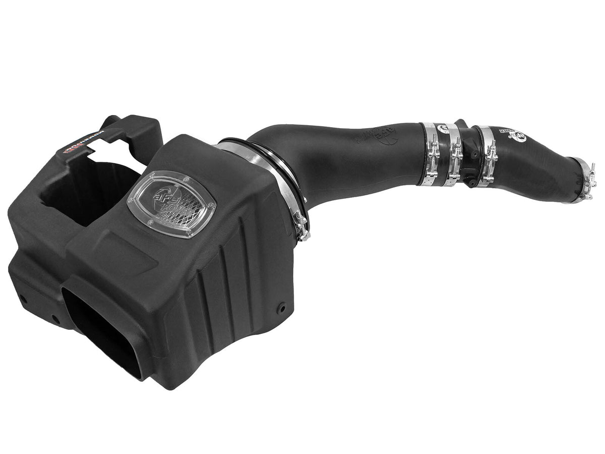 Momentum HD Cold Air Intake System w/ Pro Dry S Filter Ford Diesel Trucks 99-03 V8-7.3L (td) aFe Power-1