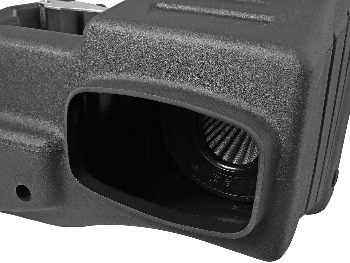 Momentum HD Cold Air Intake System w/ Pro Dry S Filter Ford Diesel Trucks 99-03 V8-7.3L (td) aFe Power-4