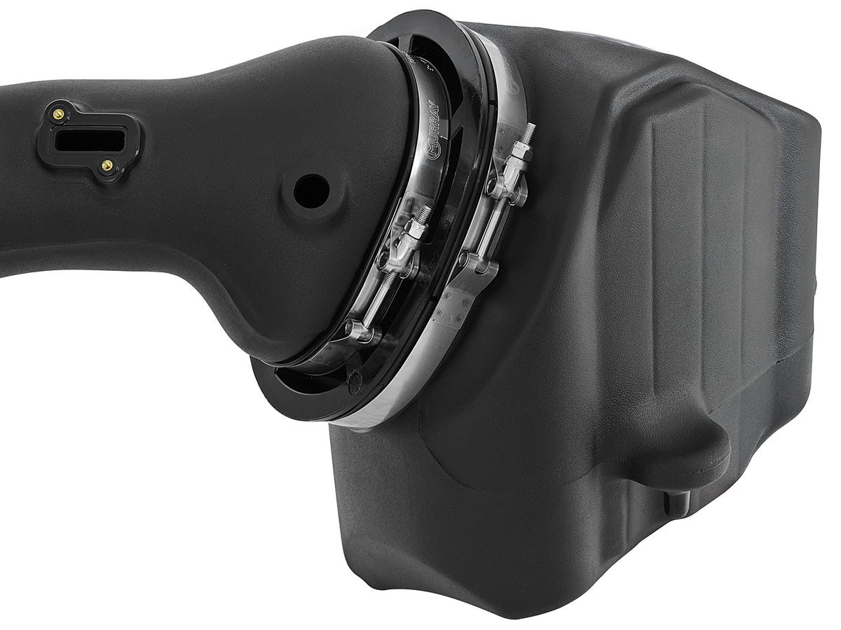 Momentum HD Cold Air Intake System w/ Pro Dry S Filter Ford Diesel Trucks 17-19 V8-6.7L (td) aFe Power-2
