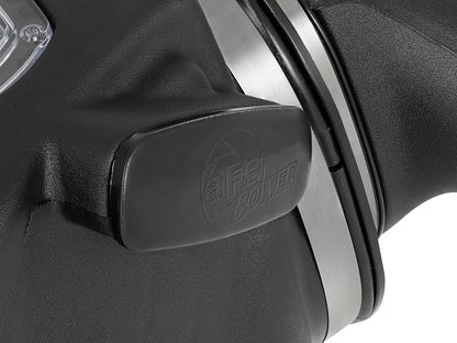 Momentum HD Cold Air Intake System w/ Pro Dry S Filter Ford Diesel Trucks 17-19 V8-6.7L (td) aFe Power-5