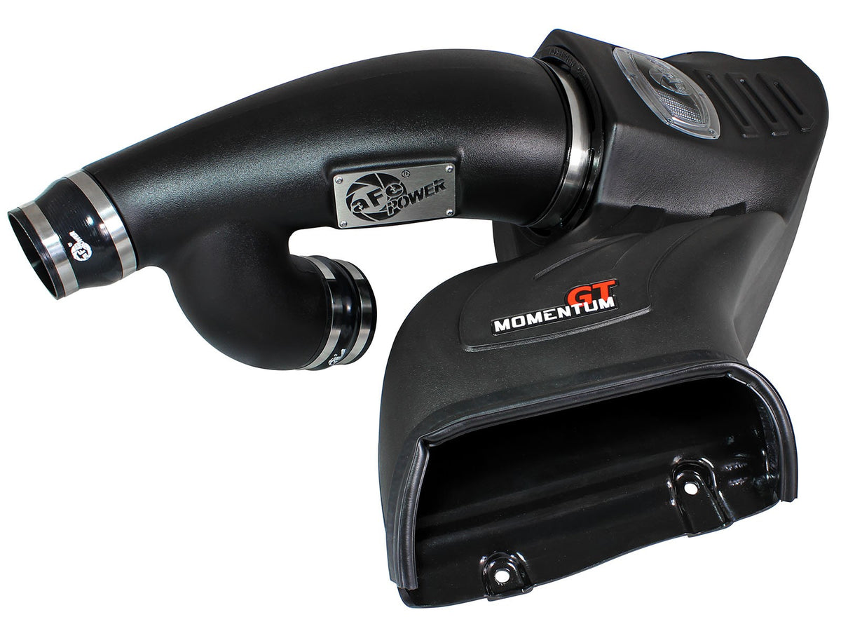 Momentum GT Cold Air Intake System w/ Pro Dry S Filter Ford F-150 15-26 V6-2.7L (tt)/ 15-16 V6-3.5L (tt) aFe Power-1