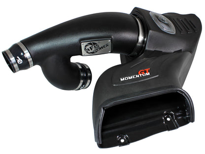 Momentum GT Cold Air Intake System w/ Pro Dry S Filter Ford F-150 15-26 V6-2.7L (tt)/ 15-16 V6-3.5L (tt) aFe Power-1
