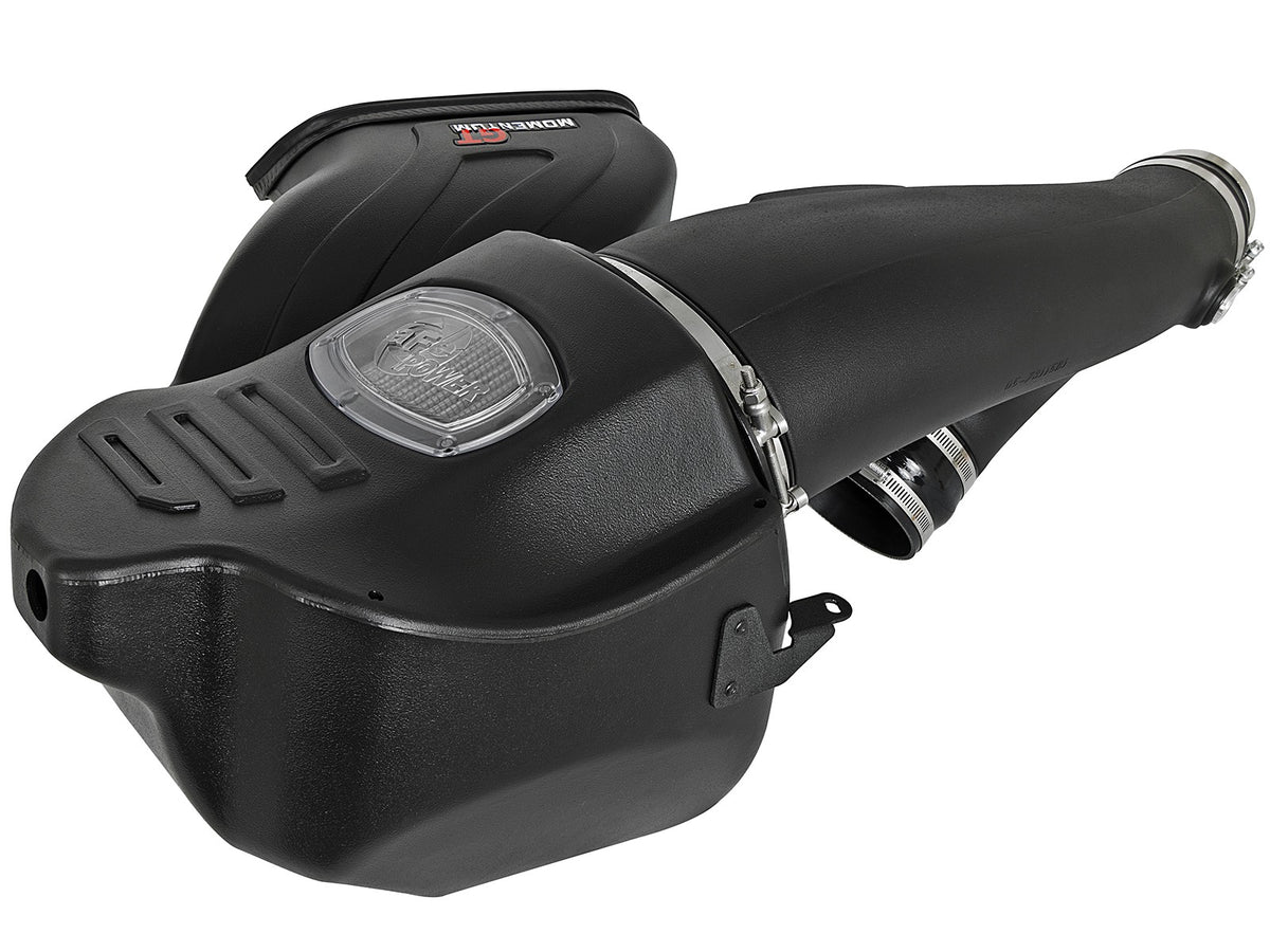 Momentum GT Cold Air Intake System w/ Pro Dry S Filter Ford F-150/Raptor 17-20 V6-3.5L (tt) aFe Power-2