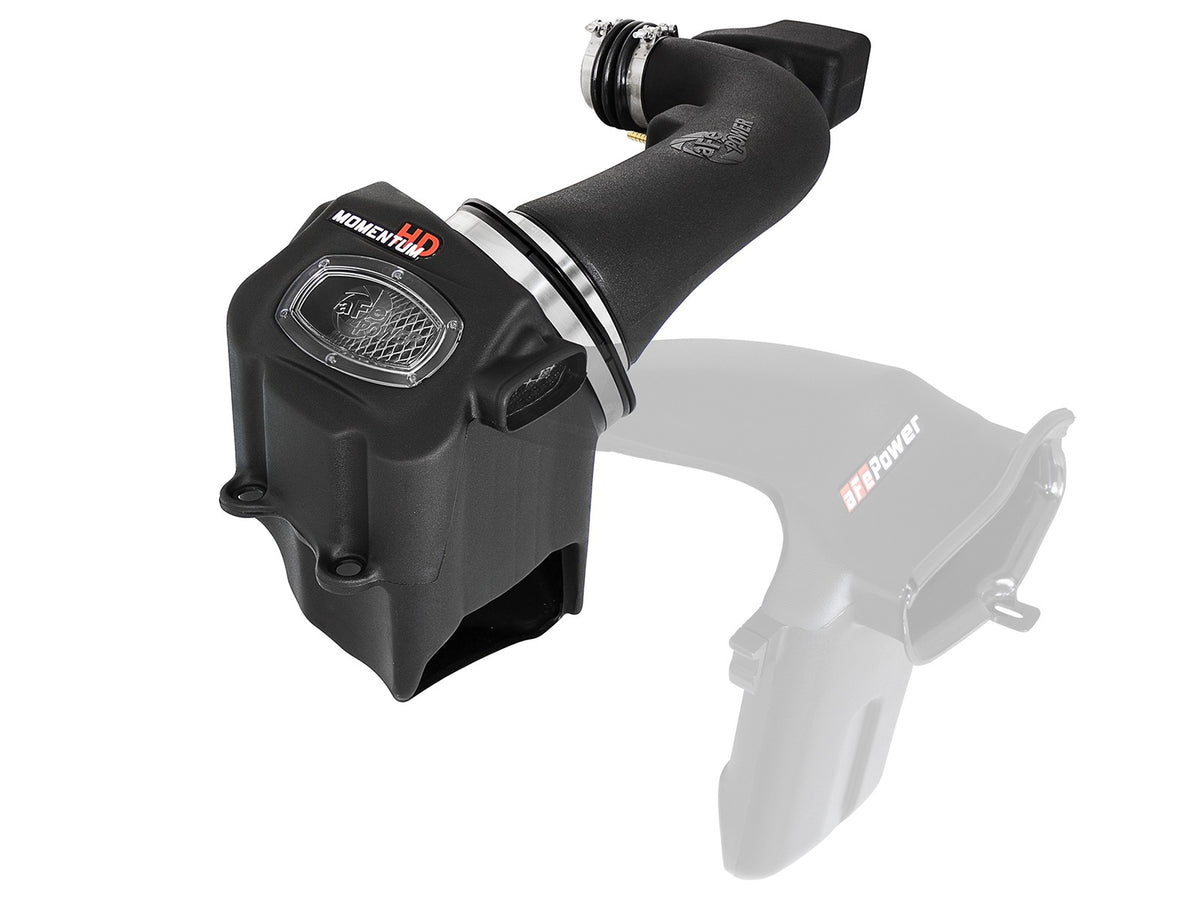 Momentum GT Cold Air Intake System w/ Pro Dry S Filter Ford Super Duty 17-19 V8-6.2L aFe Power