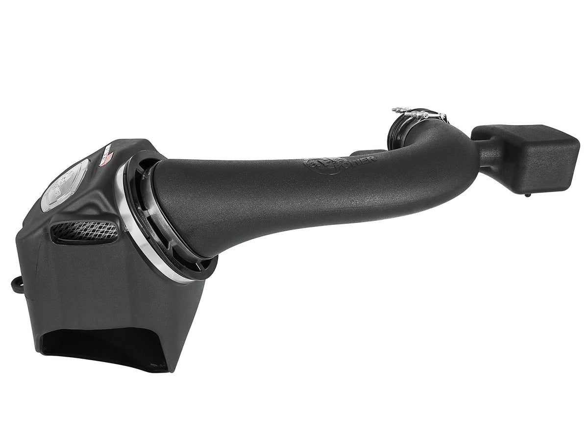 Momentum GT Cold Air Intake System w/ Pro Dry S Filter Ford Super Duty 17-19 V8-6.2L aFe Power-1