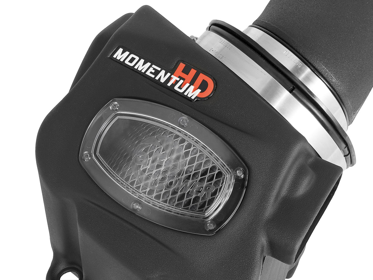 Momentum GT Cold Air Intake System w/ Pro Dry S Filter Ford Super Duty 17-19 V8-6.2L aFe Power-3