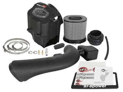 Momentum GT Cold Air Intake System w/ Pro Dry S Filter Ford Super Duty 17-19 V8-6.2L aFe Power-7