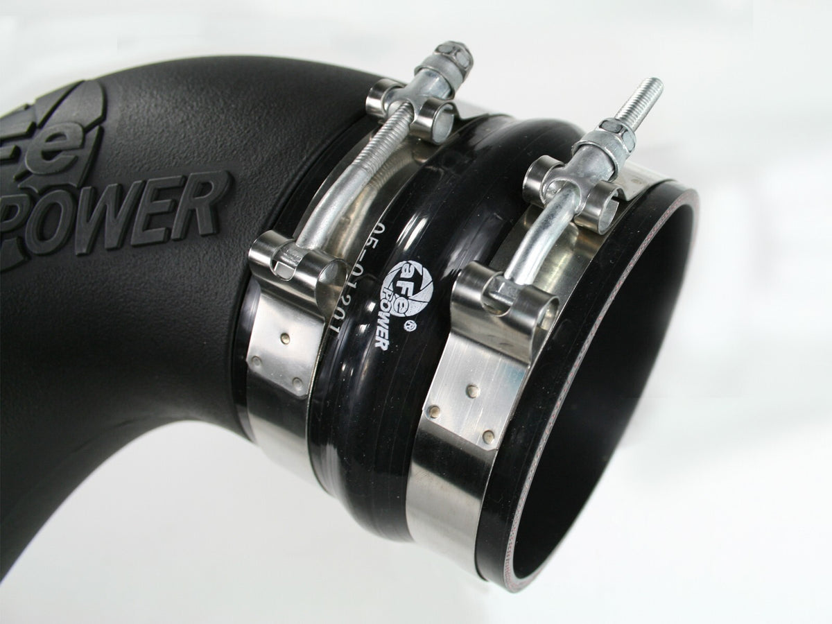 Momentum HD Cold Air Intake System w/ Pro Dry S Filter GM Diesel Trucks 06-07 V8-6.6L (td) Lly/Lbz aFe Power-2