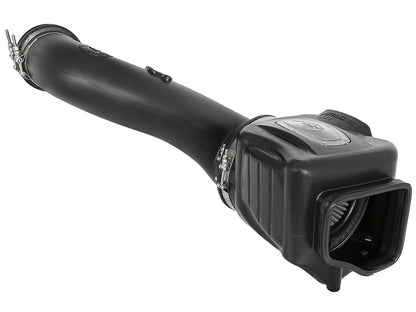 Momentum HD Cold Air Intake System w/ Pro Dry S Filter GM Diesel Trucks 07.5-10 V8-6.6L (td) Lmm aFe Power-1