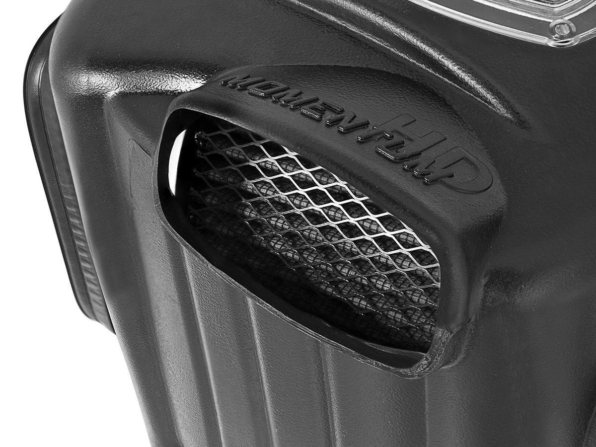Momentum HD Cold Air Intake System w/ Pro Dry S Filter GM Diesel Trucks 07.5-10 V8-6.6L (td) Lmm aFe Power-4