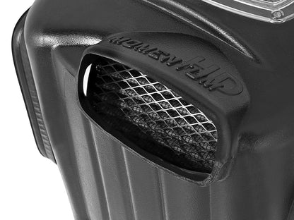 Momentum HD Cold Air Intake System w/ Pro Dry S Filter GM Diesel Trucks 07.5-10 V8-6.6L (td) Lmm aFe Power-4