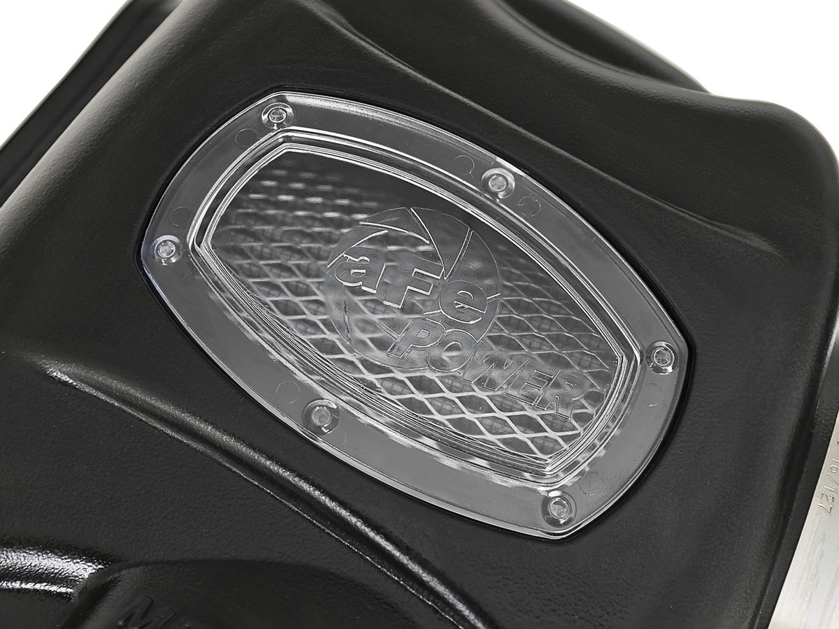 Momentum HD Cold Air Intake System w/ Pro Dry S Filter GM Diesel Trucks 07.5-10 V8-6.6L (td) Lmm aFe Power-5