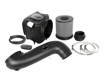 Momentum HD Cold Air Intake System w/ Pro Dry S Filter GM Diesel Trucks 07.5-10 V8-6.6L (td) Lmm aFe Power-7
