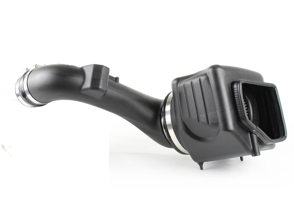 Momentum HD Cold Air Intake System w/ Pro Dry S Filter GM Diesel Trucks 11-16 V8-6.6L (td) Lml aFe Power-1