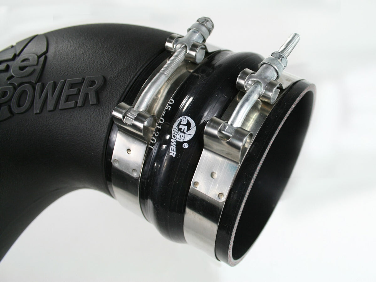 Momentum HD Cold Air Intake System w/ Pro Dry S Filter GM Diesel Trucks 11-16 V8-6.6L (td) Lml aFe Power-6