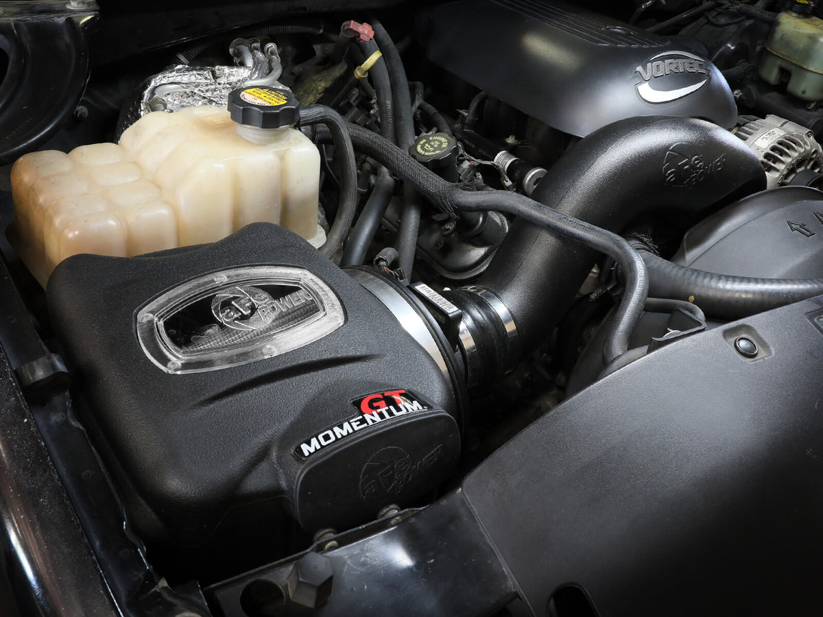 Momentum GT Cold Air Intake System w/ Pro Dry S Filter GM Trucks/SUVs 99-06/2007 Classic V8-4.8L/5.3L/6.0L (GMT800) aFe Power-6