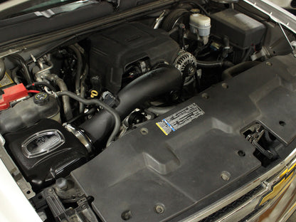 Momentum GT Cold Air Intake System w/ Pro Dry S Filter GM Silverado/Sierra 09-13 V8-4.8L/5.3L/6.2L (GMT900) aFe Power-5